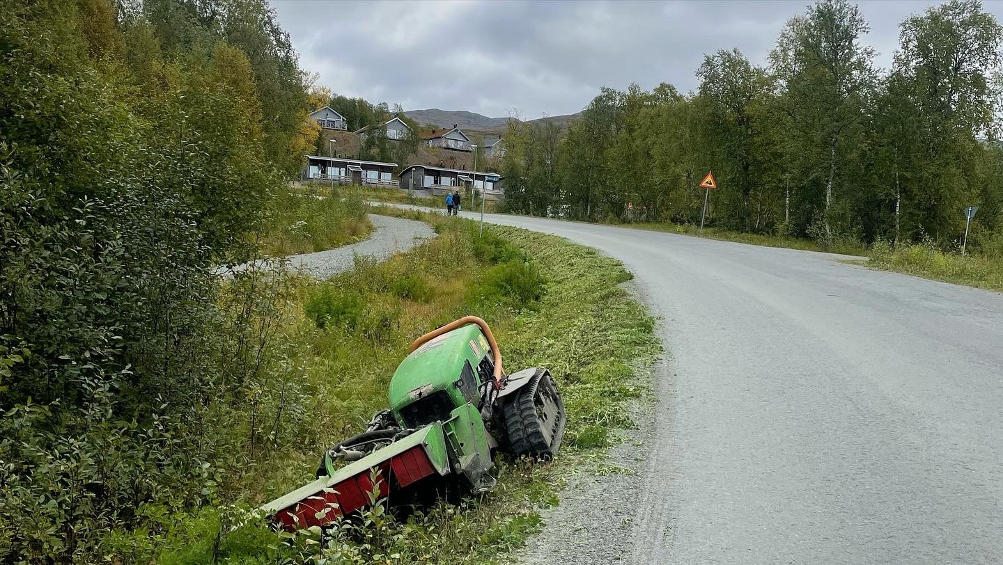 Greenclimber kantklipper efter väg